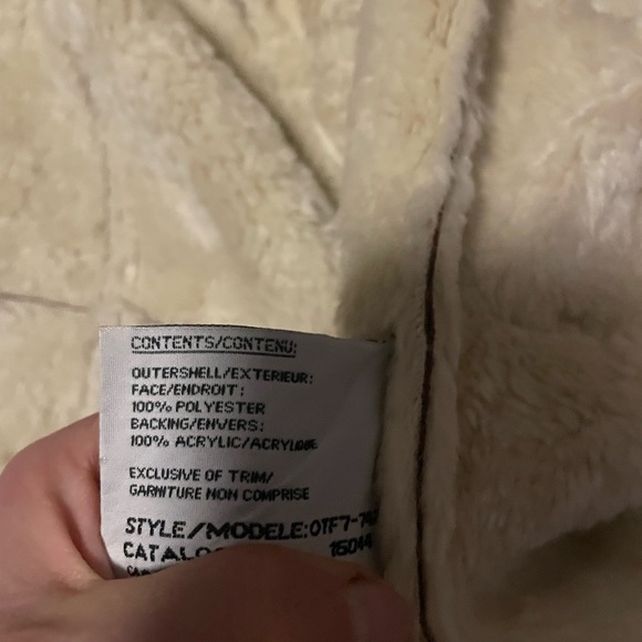 🌹21”PTP lightweight faux sheep leather longline penny lane - Picture 13 of 14